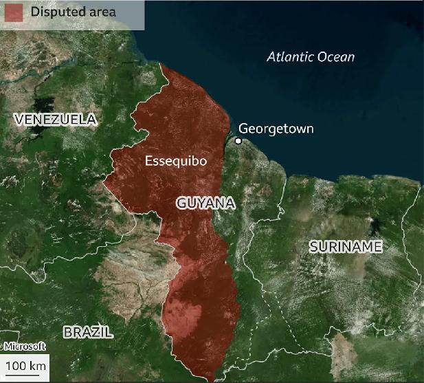 Venezolanen steunen claim op door Guyana gecontroleerde olieregio